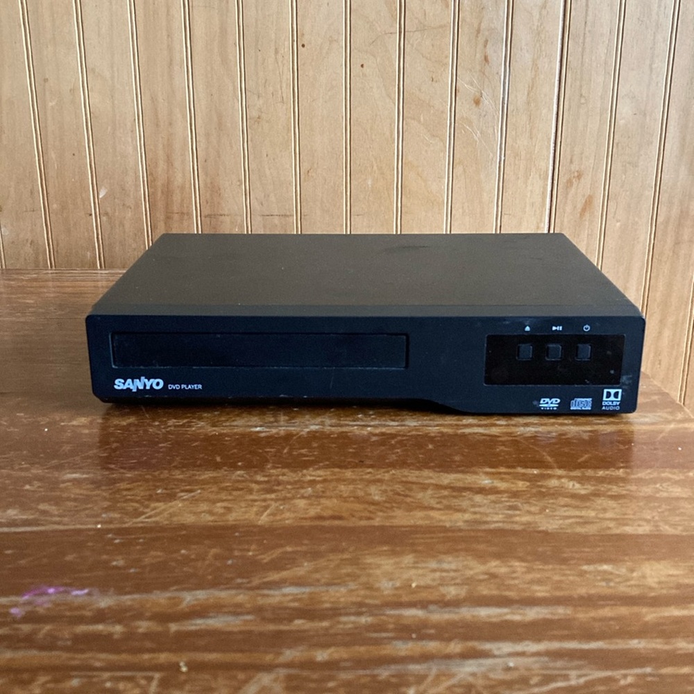 Sanyo energy star DVD player